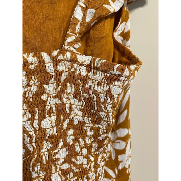 Old Navy Dress camel yellow Women's medium - Picture 5 of 10